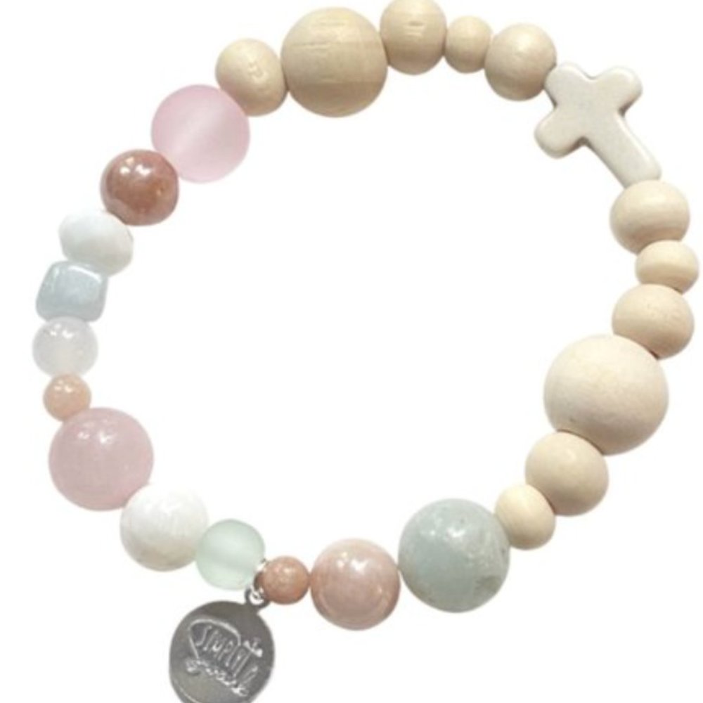 "Through the Ups & Downs" Simply Swank Signature Essential Oil Diffuser Bracelet